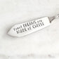 Sweet Dreams are Made of Cheese, Hand Stamped Vintage Spreader Spreaders callistafaye   