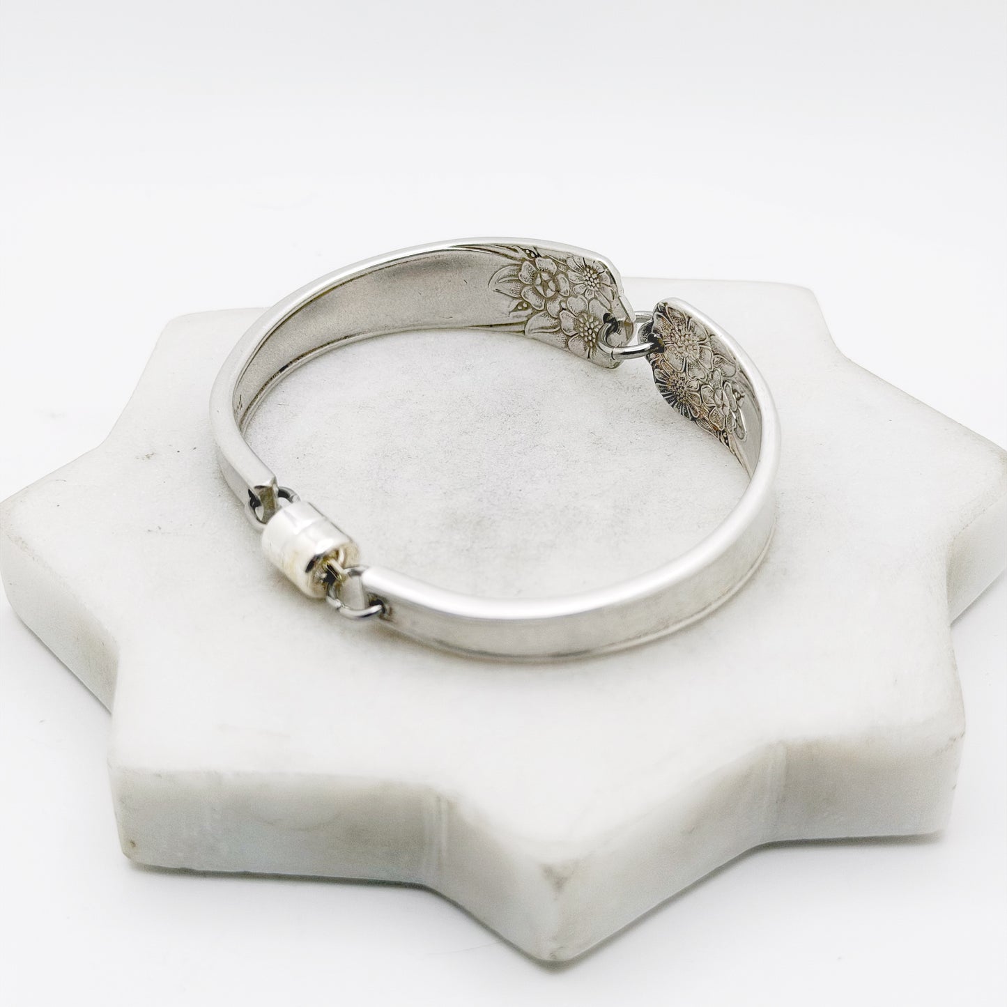 April 1950, RARE Two-Part Spoon Bracelet, Vintage Spoon Handle, Vintage Spoon Bracelet Bracelets callistafaye