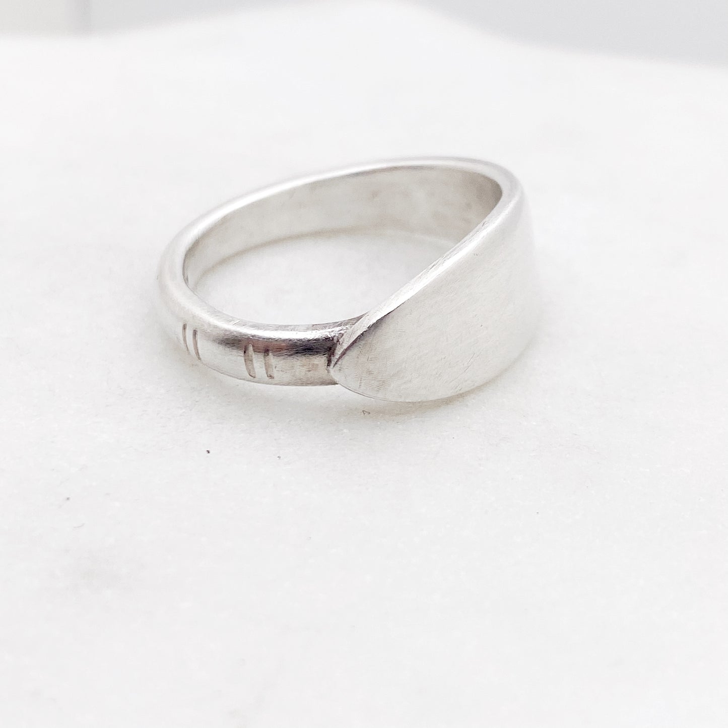 Tiny Lady Hamilton 1932, Custom Size, Demi Spoon Ring, Vintage Spoon Ring Rings callistafaye