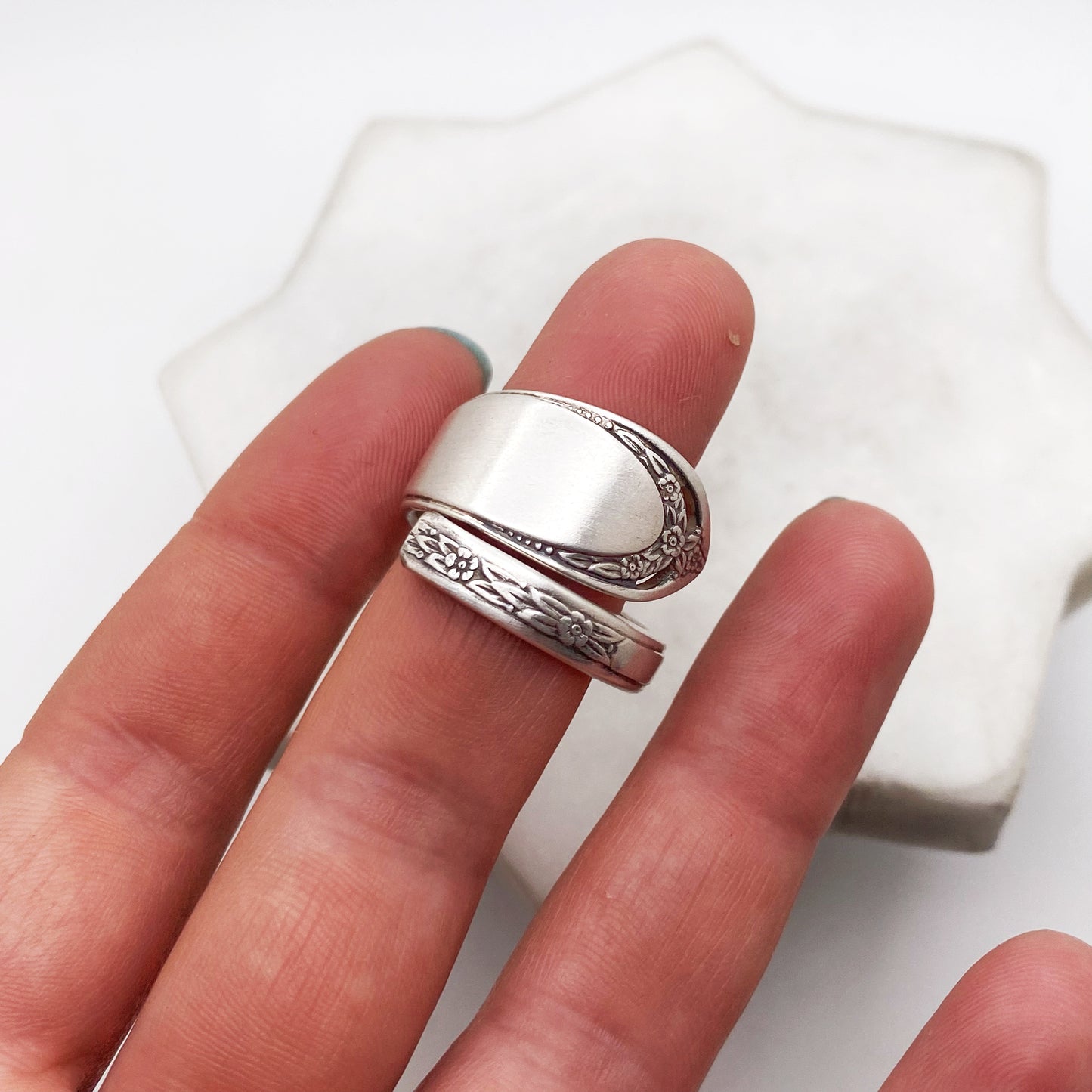 Lovelace 1936, Custom Size Spiral Spoon Ring, Vintage Spoon Ring Rings callistafaye