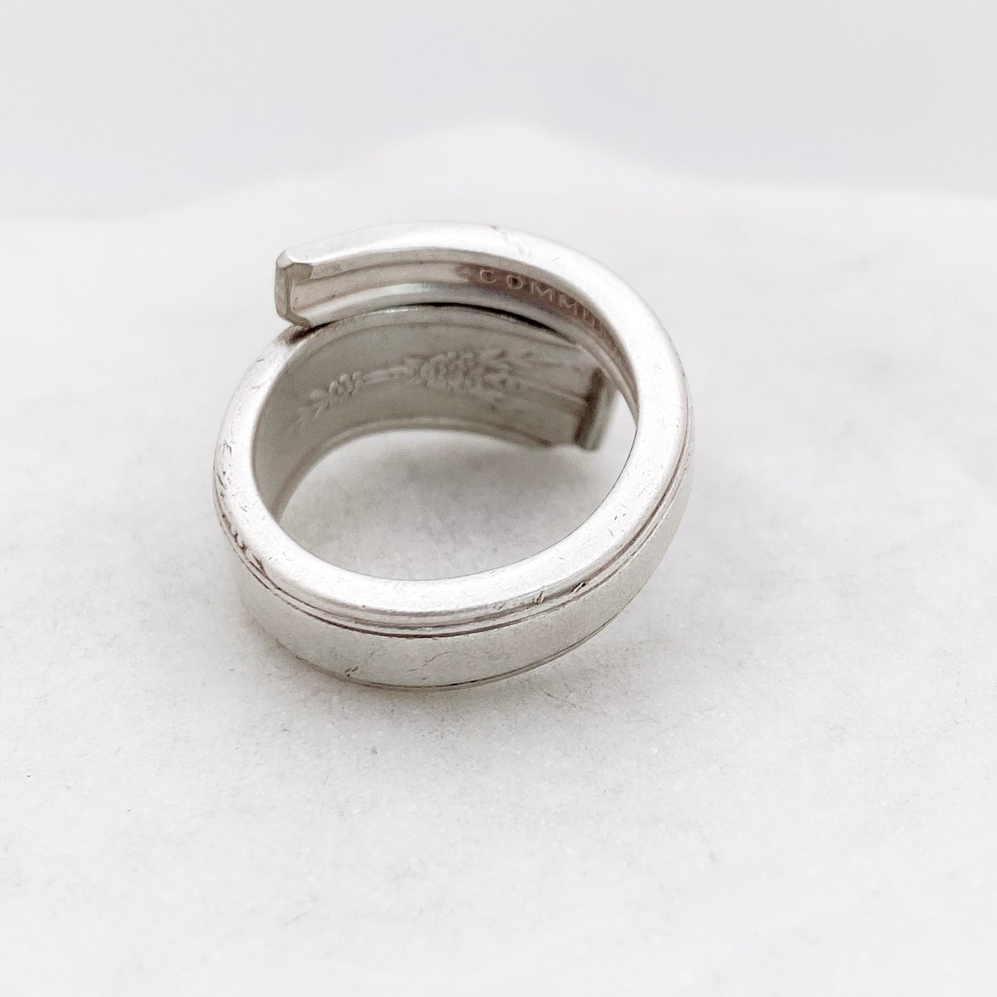 Milady 1940, Custom Size Spiral Spoon Ring, Vintage Spoon Ring Rings callistafaye