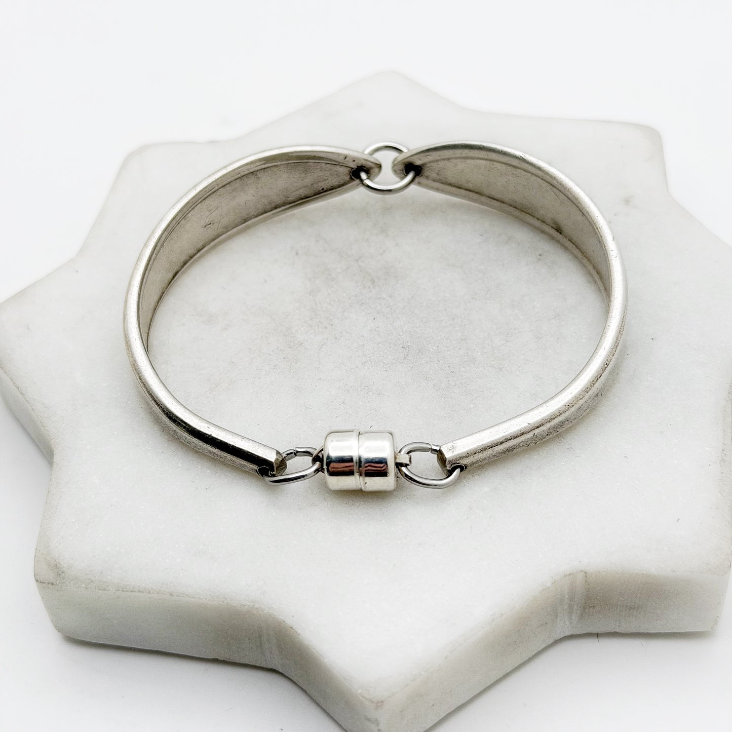 Adam 1917, Antique Two-Part Spoon Bracelet, Antique Spoon Handle, Antique Spoon Bracelet Bracelets callistafaye