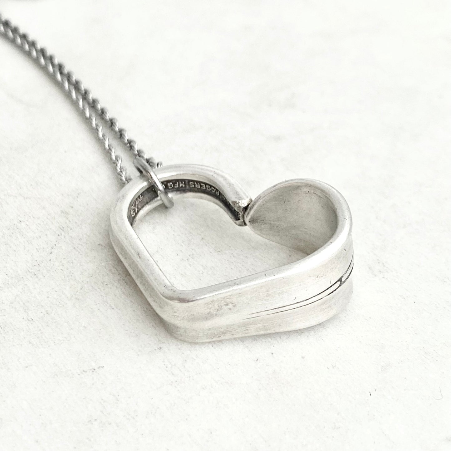 Manhattan 1951, Floating Heart, Vintage Spoon Jewelry Hearts callistafaye