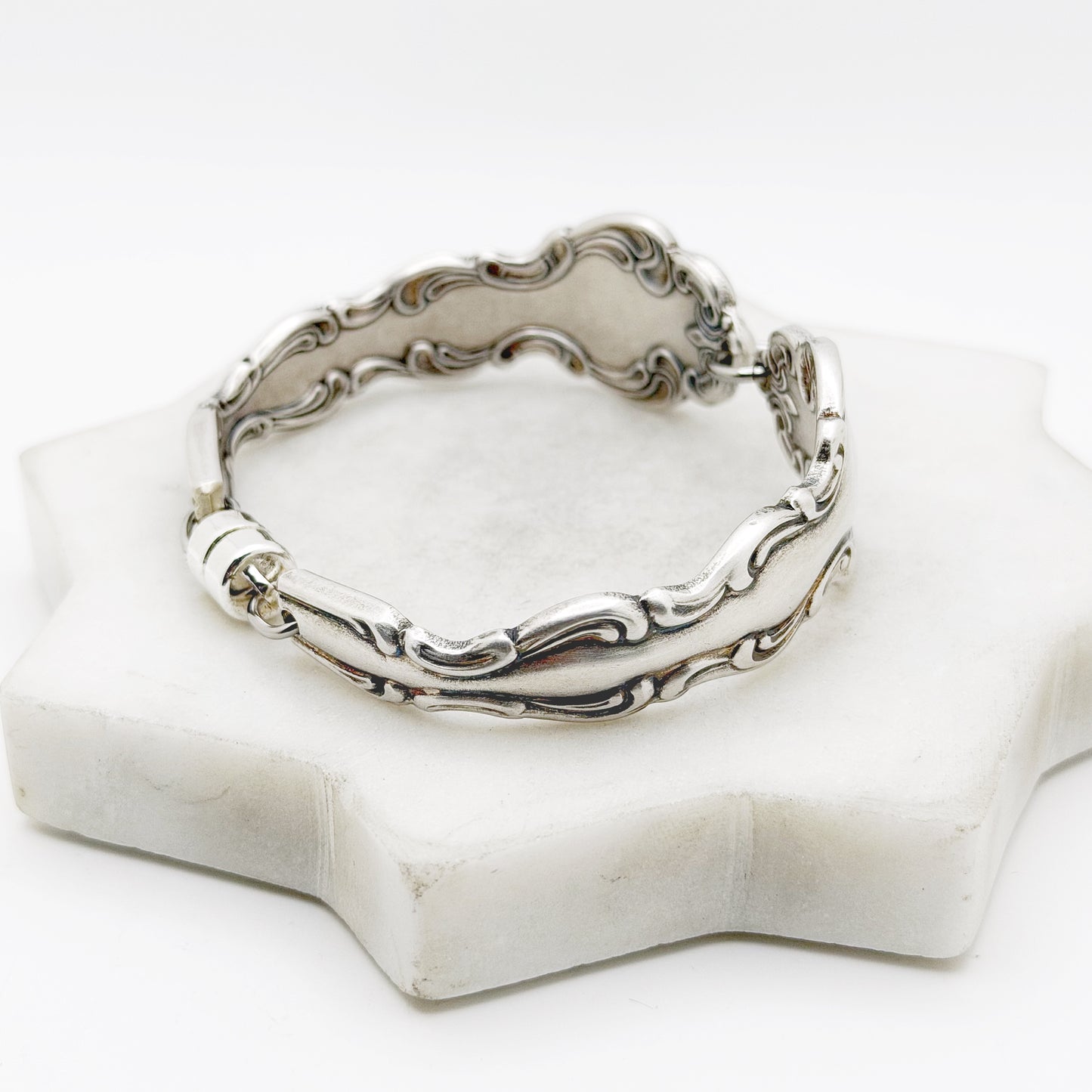 Modern Baroque 1969, Two-Part Spoon Bracelet, Vintage Spoon Handle, Vintage Spoon Bracelet Bracelets callistafaye