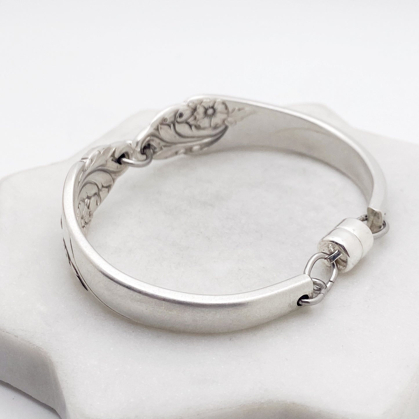 Evening Star 1950, Two-Part Spoon Bracelet, Vintage Spoon Handle, Vintage Spoon Bracelet Bracelets callistafaye