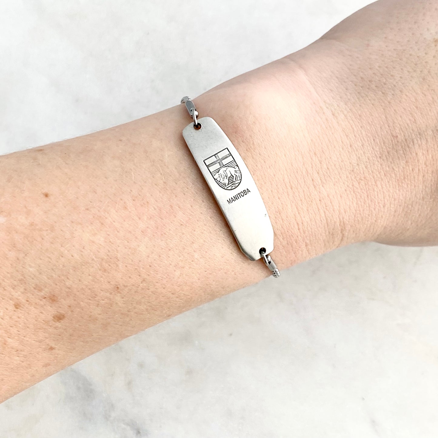 Manitoba, Provincial Jewelry, Adjustable Bracelet, Reclaimed Collector's Spoon, Vintage Souvenir Spoon Handle Bracelet Bracelets callistafaye