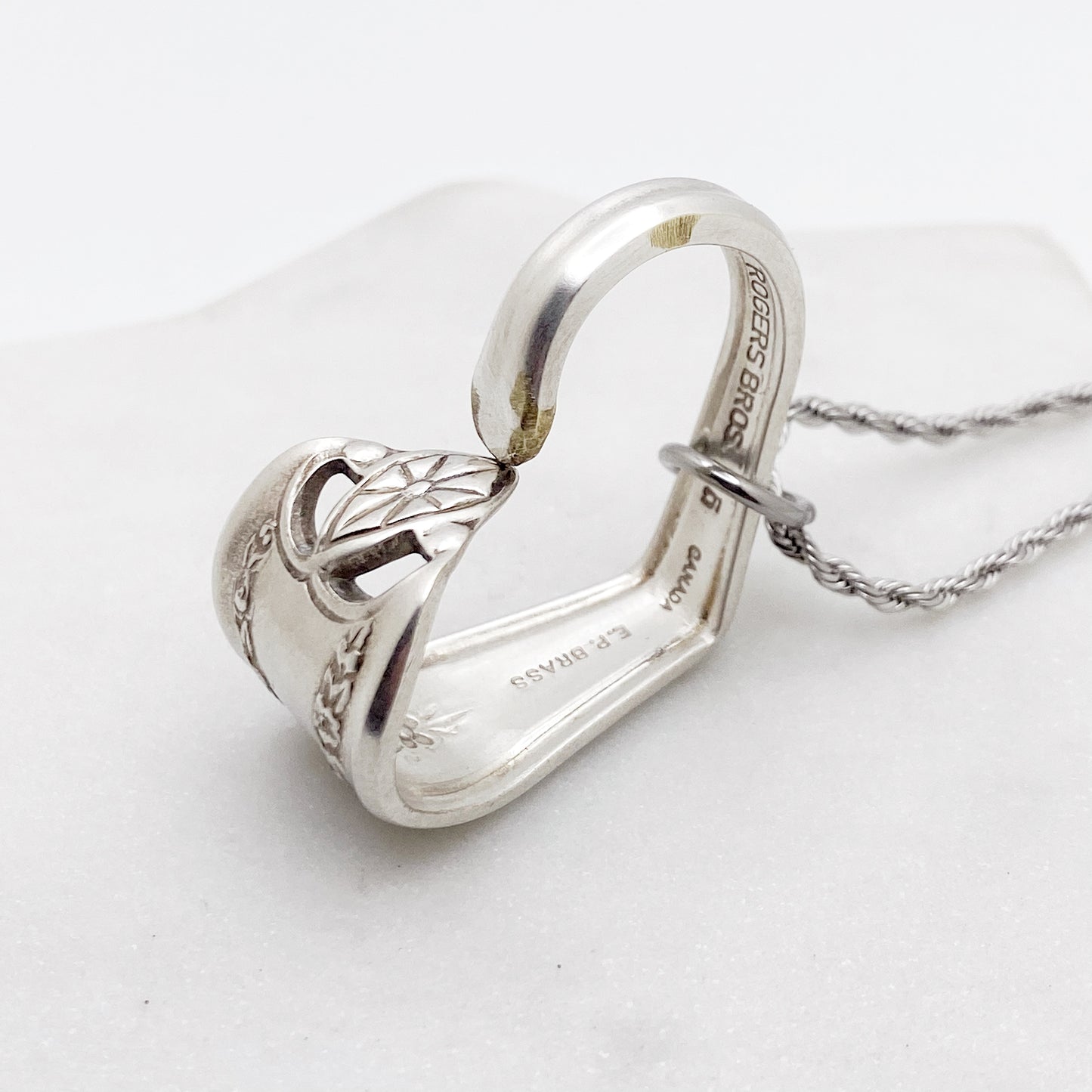 Old Colony 1911, Antique Floating Heart, Vintage Spoon Jewelry Hearts callistafaye