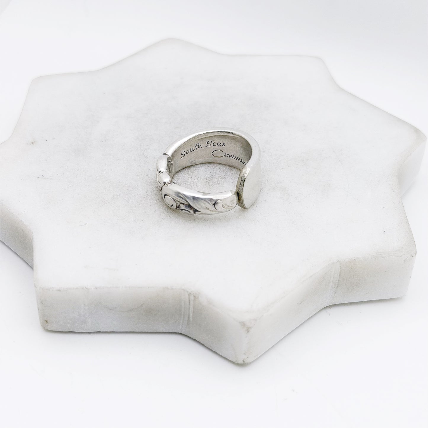 South Seas 1955, Custom Size Spoon Ring, Vintage Silverware Ring Rings callistafaye