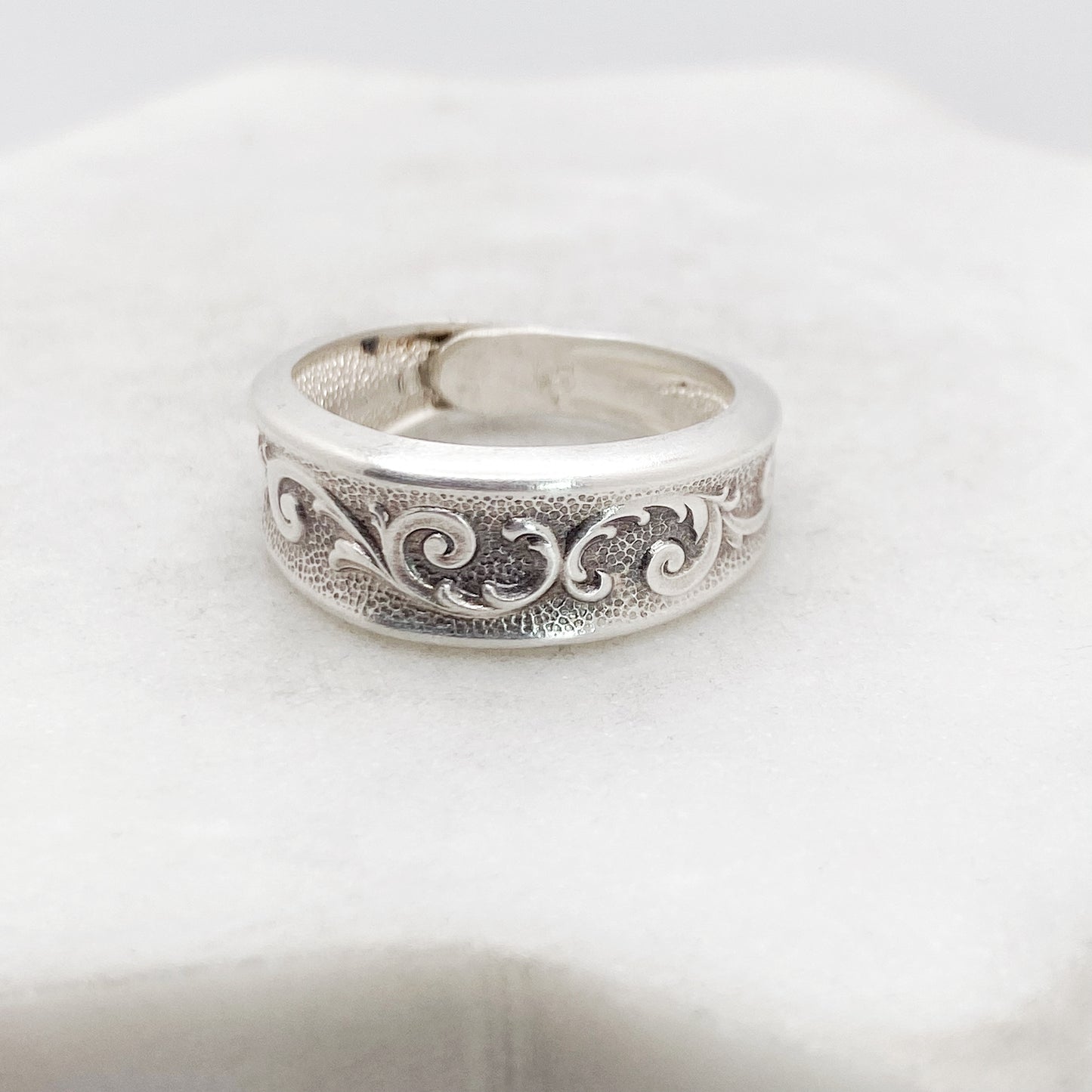 Esperanto 1967, Custom Size Spoon Ring, Vintage Silverware Ring Rings callistafaye