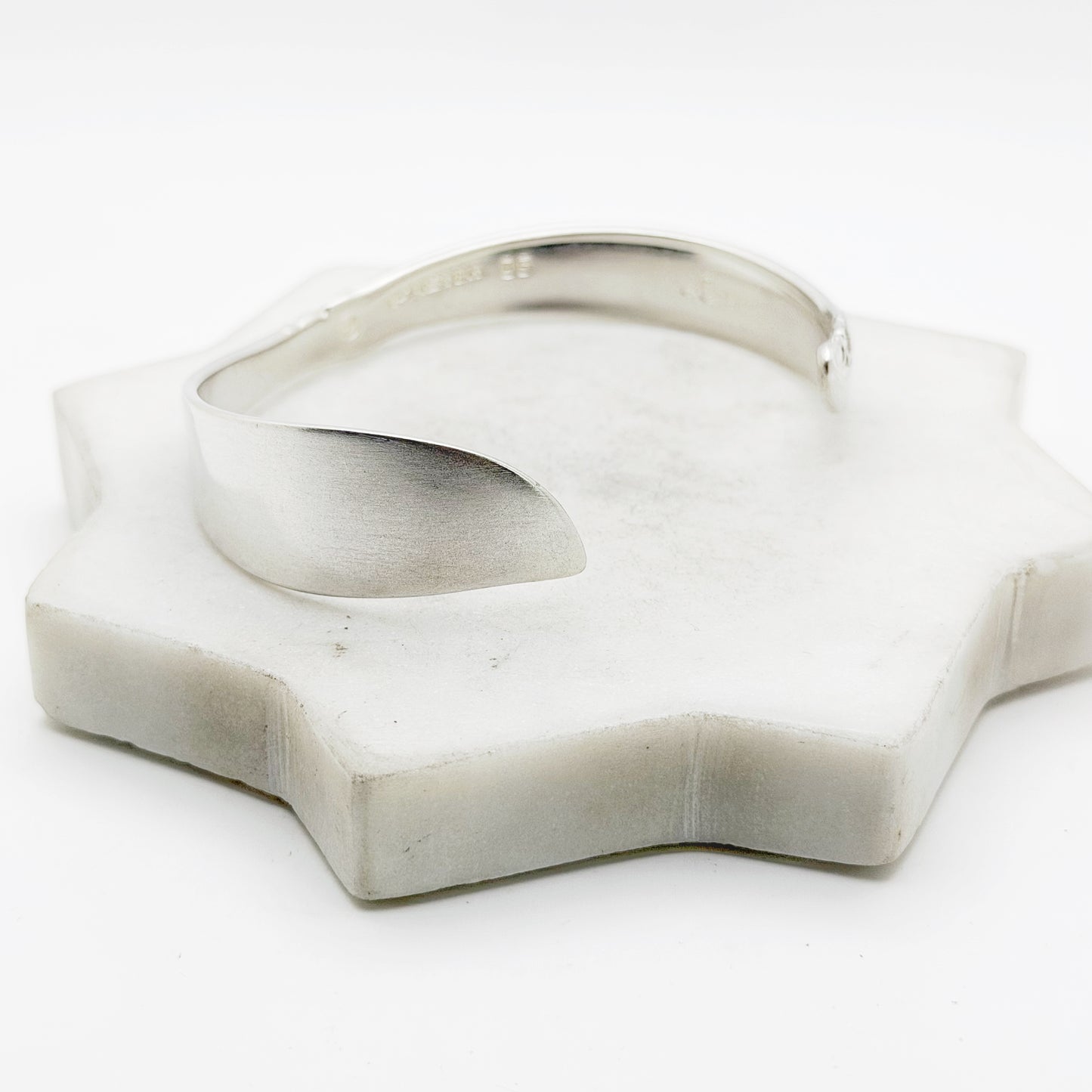 LARGE Leilani 1961, Cuff Bracelet, Hand Stamped Vintage Spreader Bracelets callistafaye