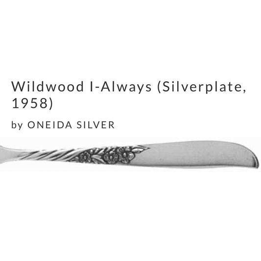 Wildwood I - Always 1958, Floating Heart, Vintage Spoon Jewelry