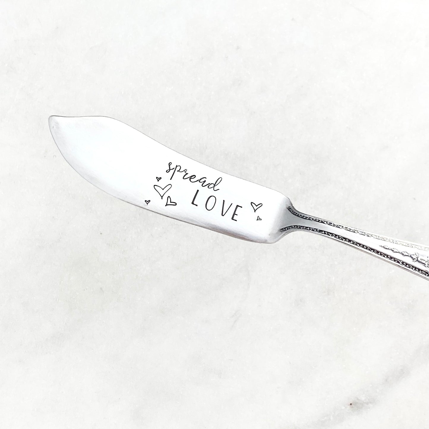 Spread Love, Hand Stamped Vintage Spreader Spreaders callistafaye