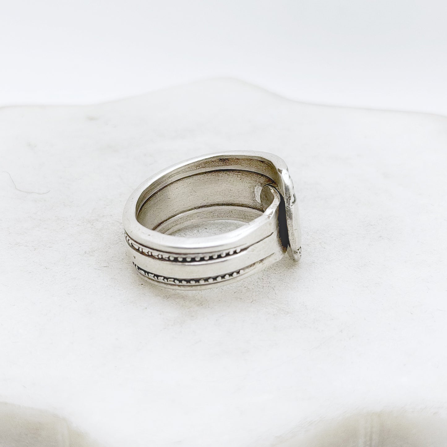 Gracious 1939, Custom Size Spoon Ring, Vintage Silverware Ring Rings callistafaye
