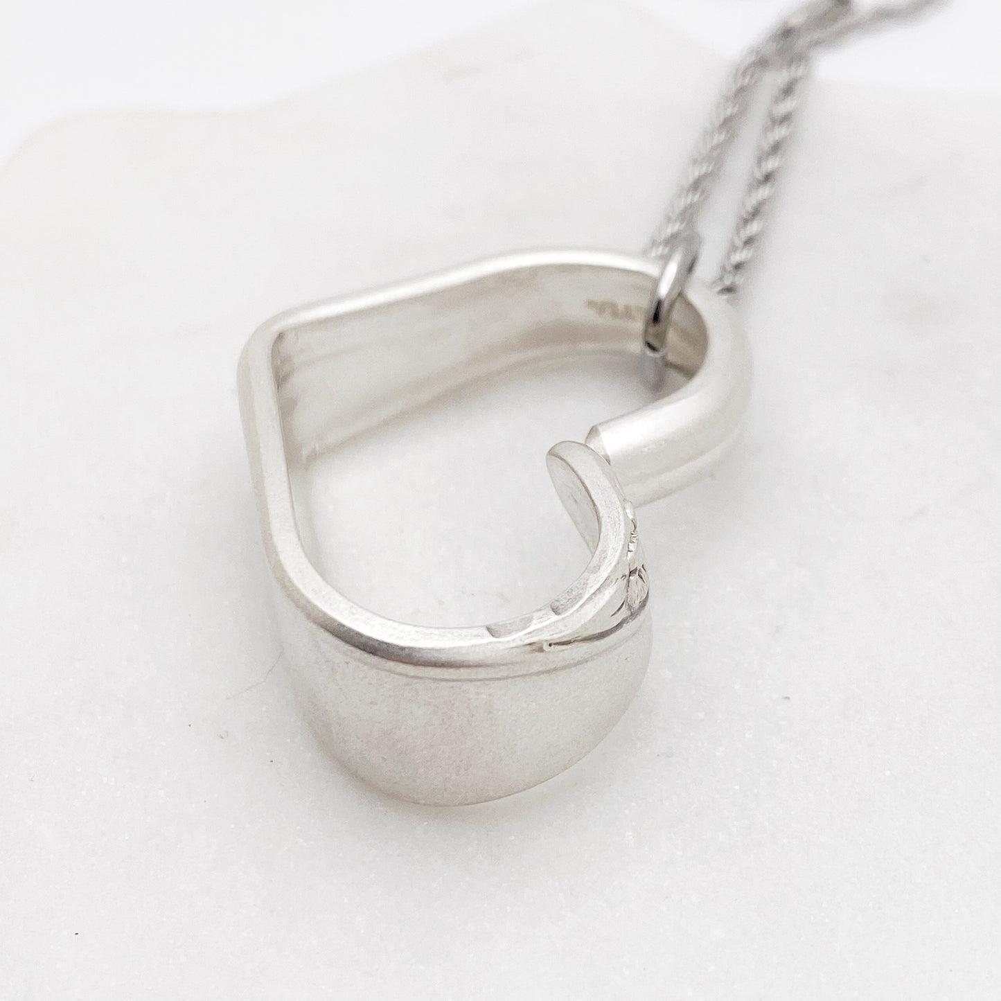 Flowertime 1963, Floating Heart, Vintage Spoon Jewelry Hearts callistafaye