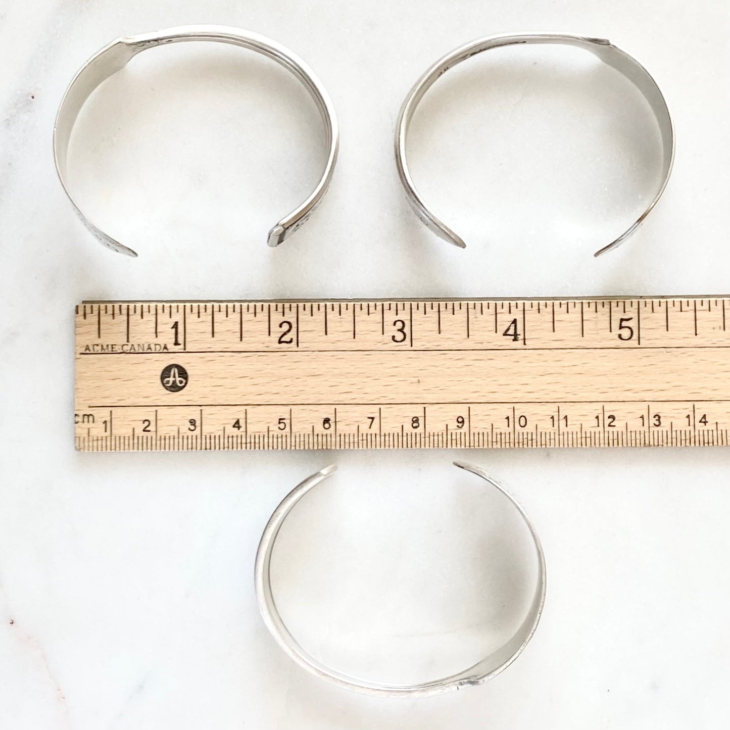 Don't Look Back You're Not Going That Way, Evening Star 1950, Cuff Bracelet, Hand Stamped Vintage Spreader Bracelets callistafaye