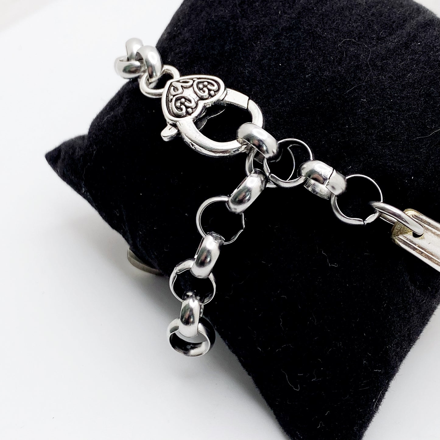 Royal Lace 1973, RARE Curly Fork Heart Bracelet, Vintage Spoon Handle, Vintage Fork Bracelet Bracelets callistafaye