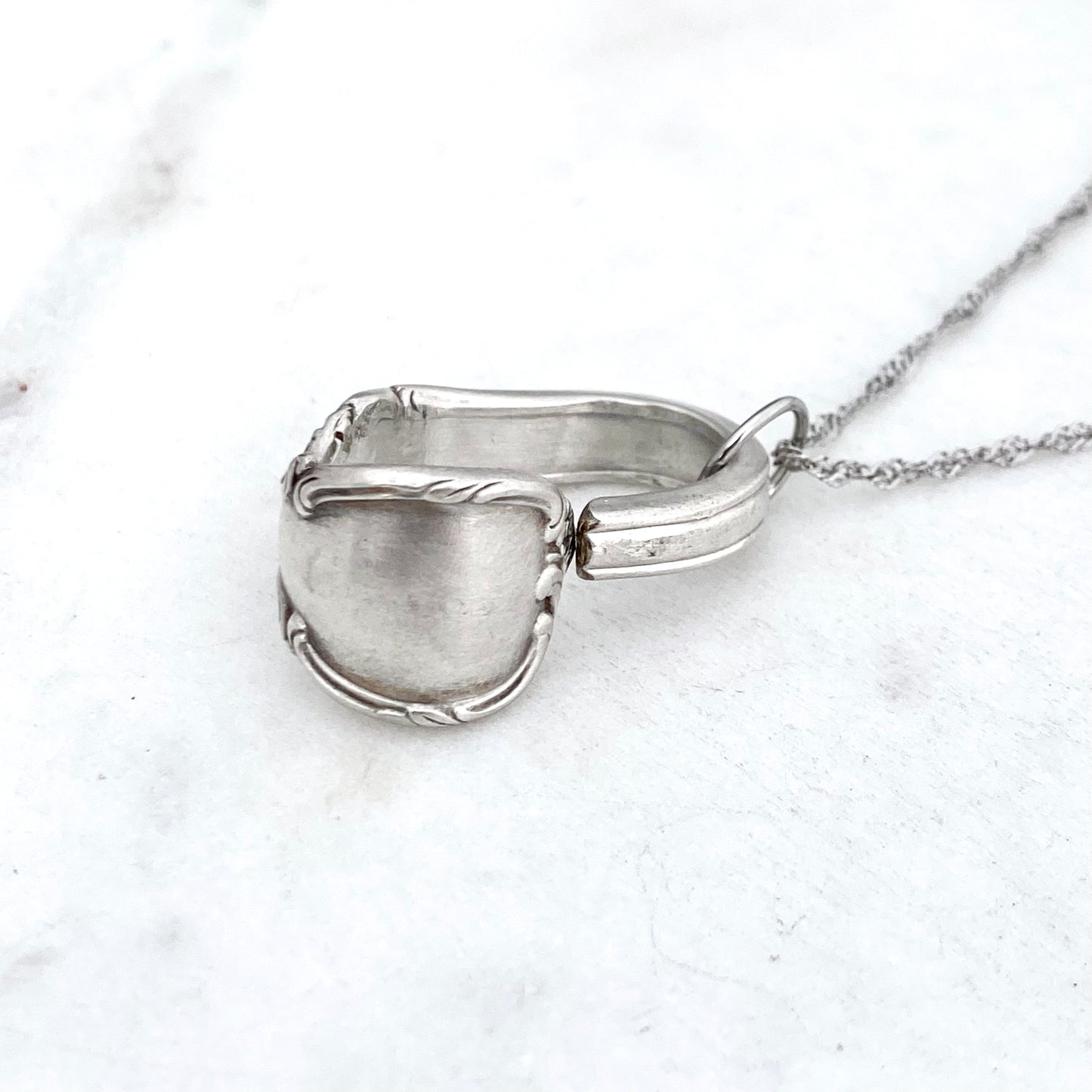 Reflection 1959, Small Floating Heart, Vintage Spoon Jewelry Hearts callistafaye