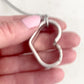 Moss Rose 1949, RARE Floating Heart, Vintage Spoon Jewelry