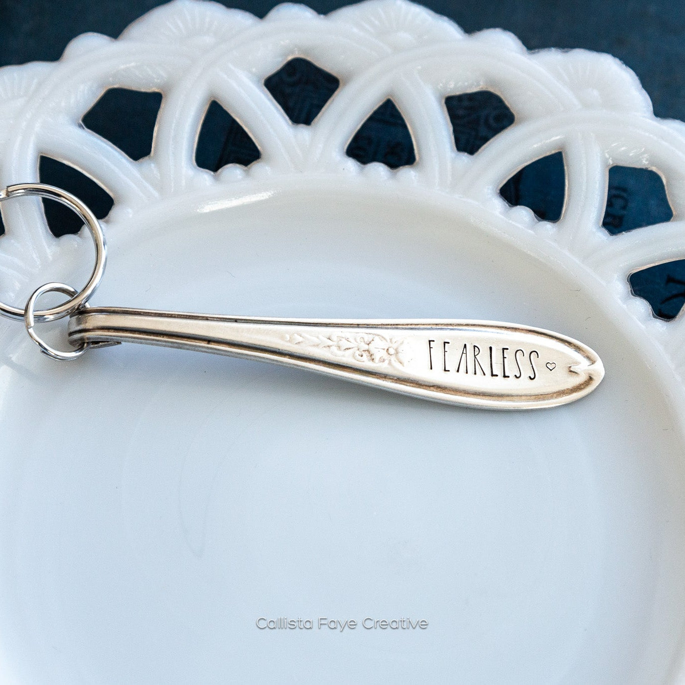 Fearless, Spoon Handle Keychain Keychains callistafaye