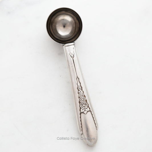 Gardenia 1941, Tea Scoop, Vintage Silverware Spoons callistafaye   