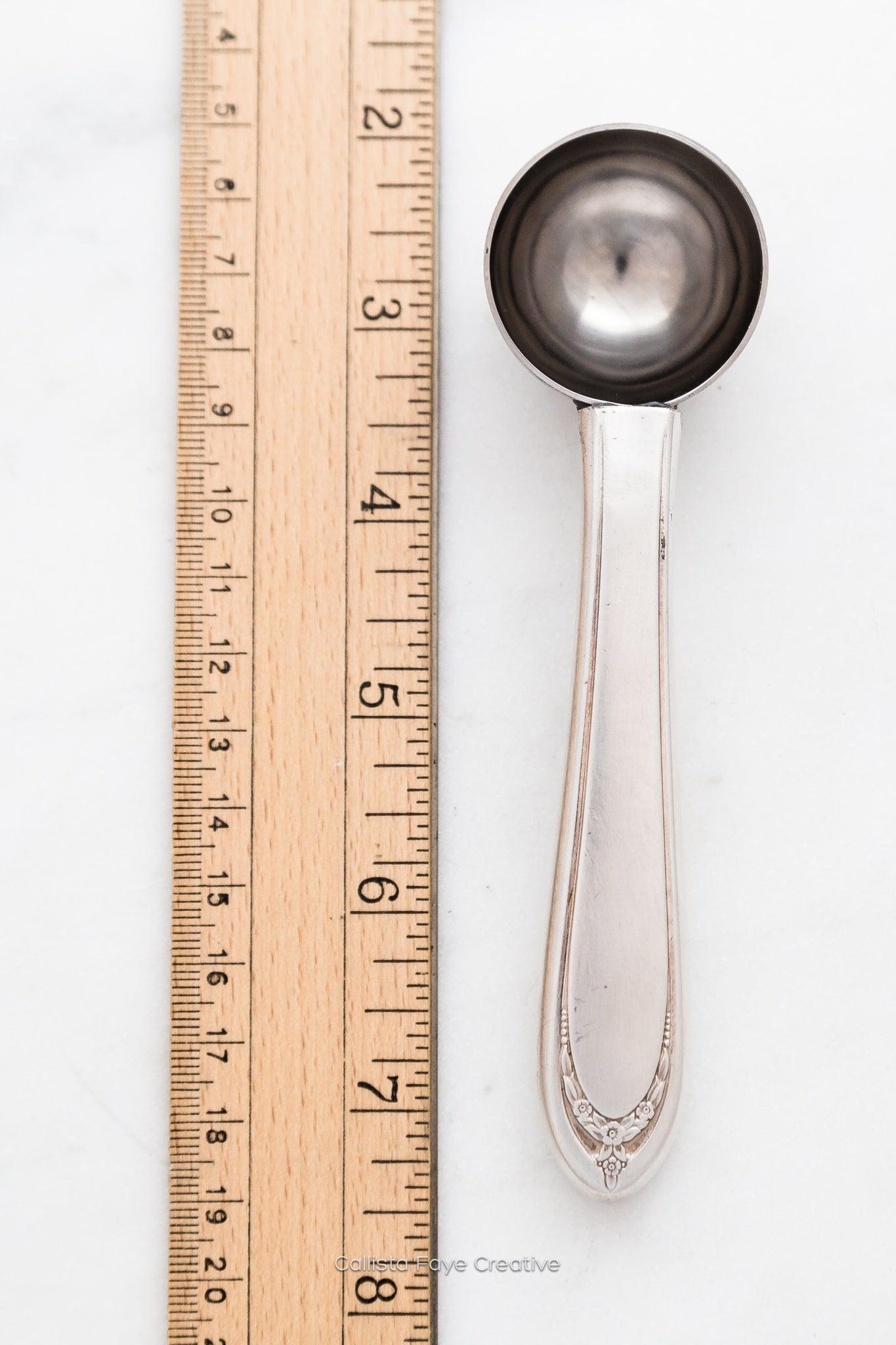 Lovelace 1936, Tea Measuring Spoon, Vintage Silverware Scoop Scoop callistafaye