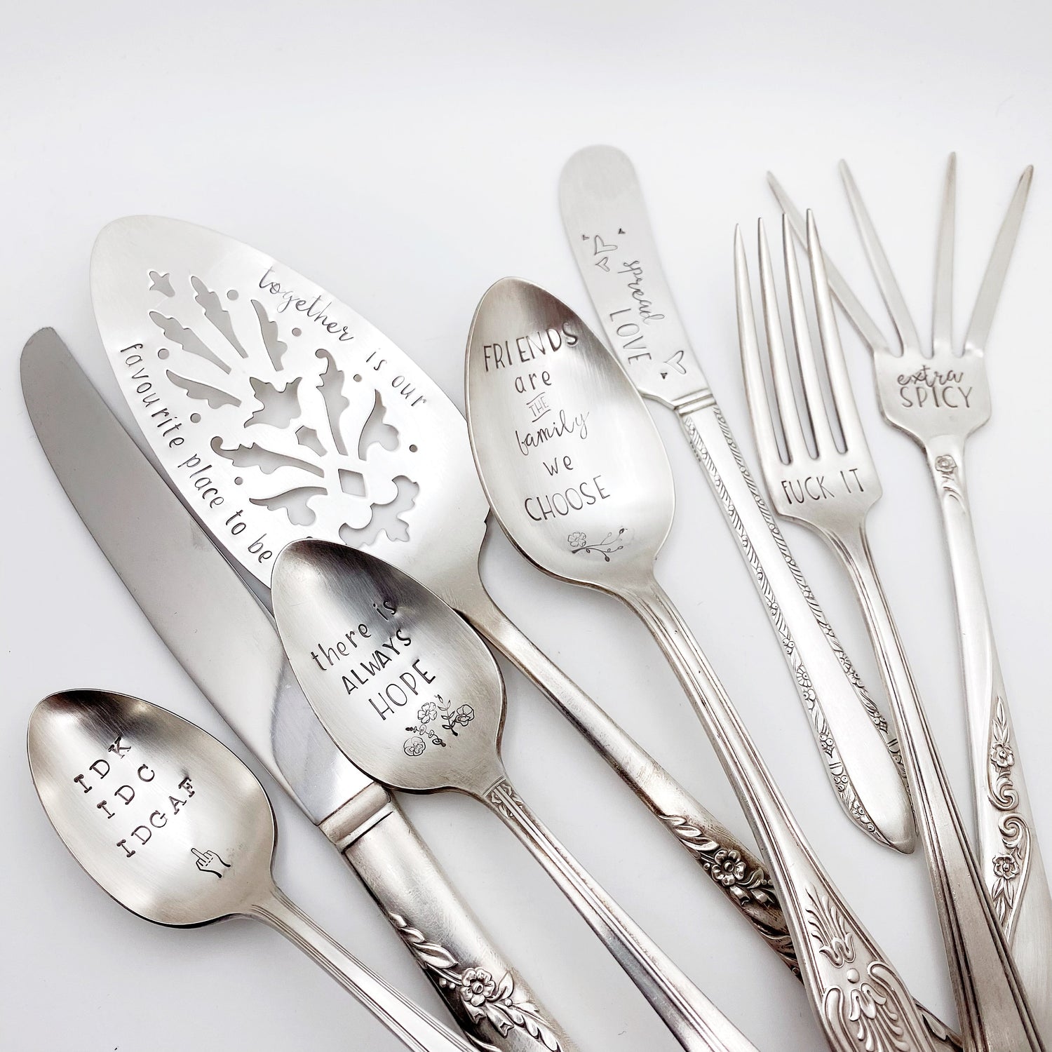 All Stamped Silverware