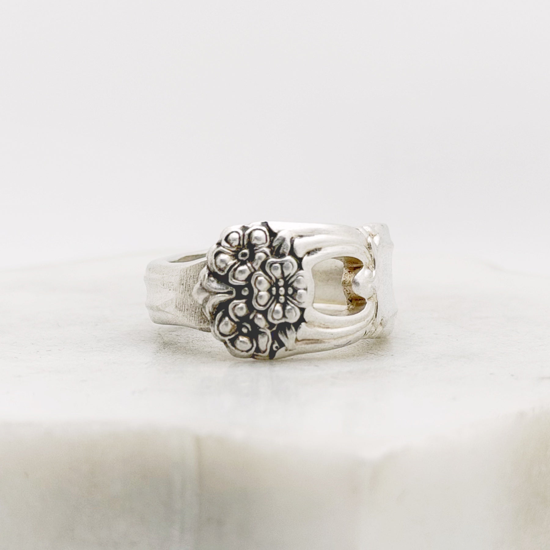 Eternally Yours 1941, Custom Size Spoon Ring, Vintage Silverware Ring Rings callistafaye