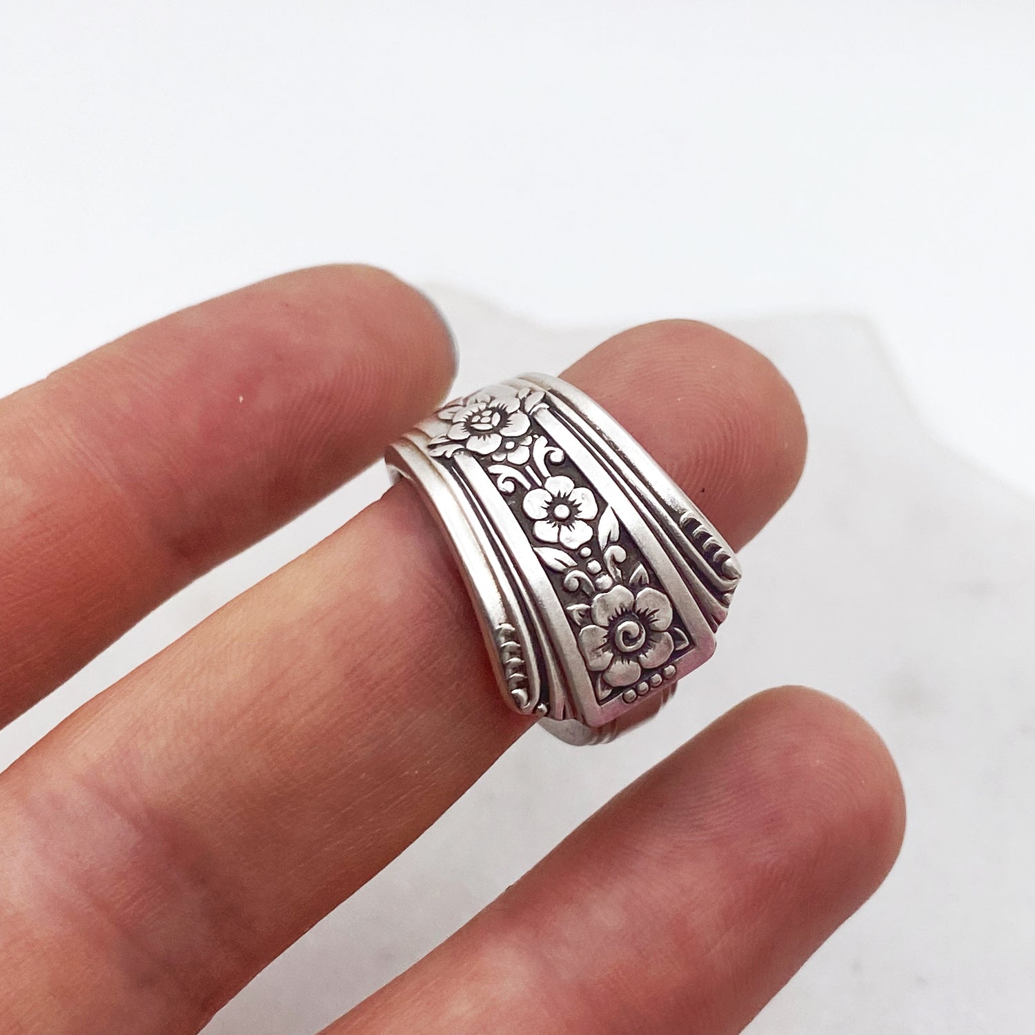 Fortune 1939, Custom Size, RARE Spoon Ring, Vintage Spoon Ring Rings callistafaye   