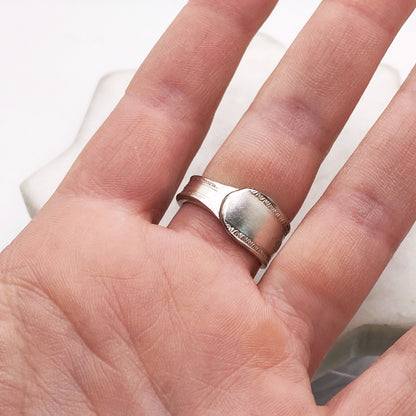 Orleans 1927, Custom Size Spoon Ring, Vintage Silverware Ring Rings callistafaye