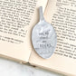 Ask Me About My Books, Vintage Spoon Bookmark Bookmarks callistafaye   