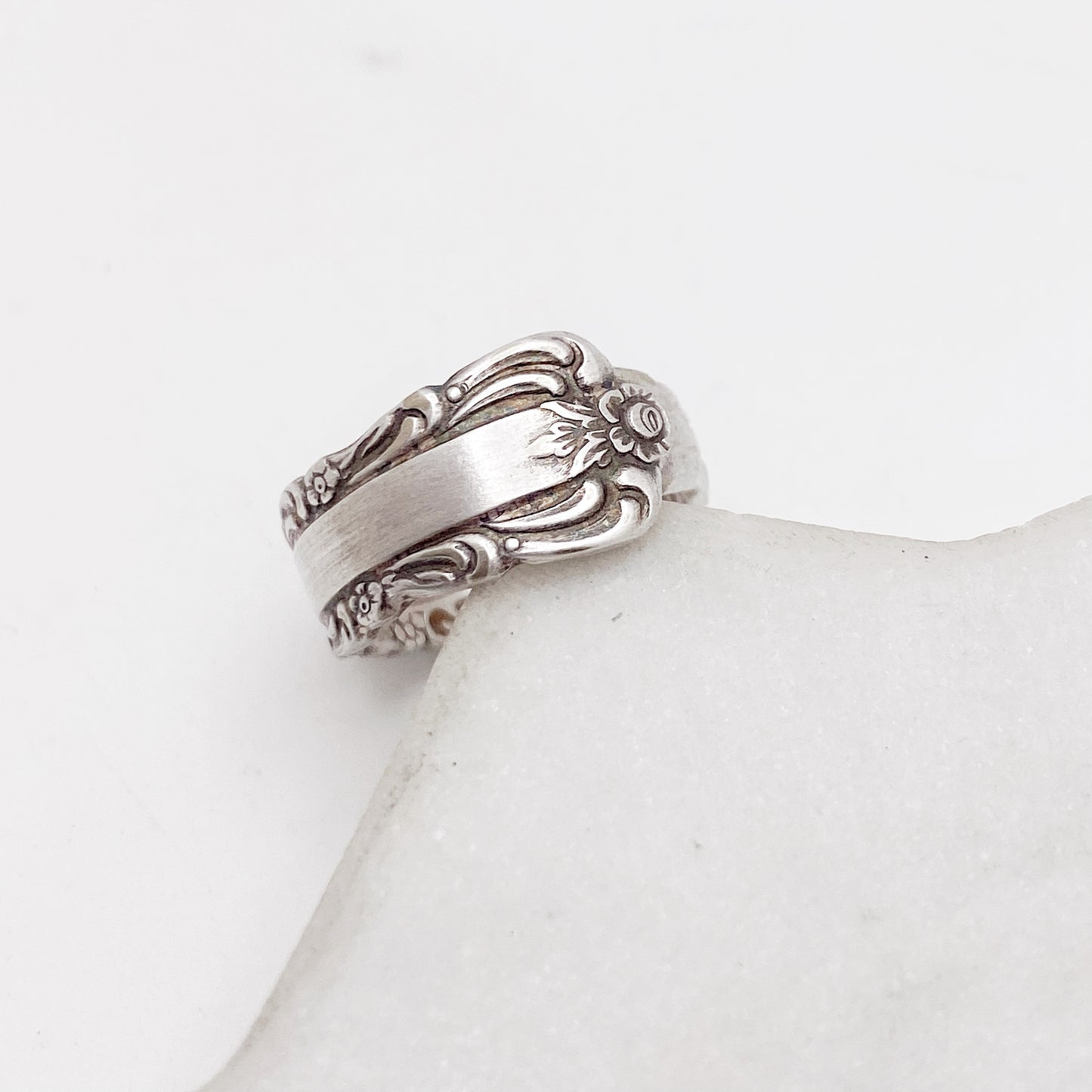 Tiny Bellfontaine 1973, Custom Size, RARE Demi Spoon Ring, Vintage Spoon Ring Rings callistafaye