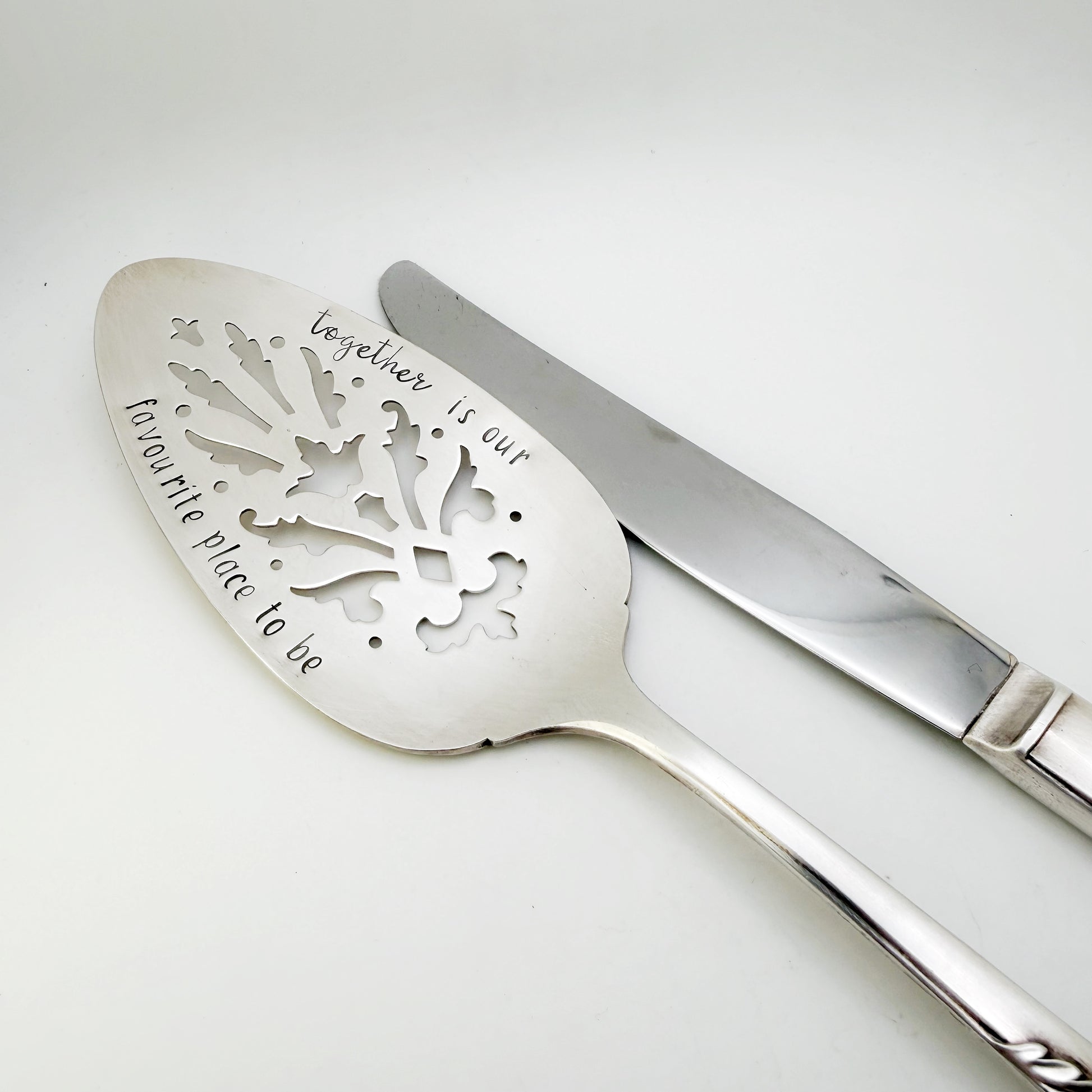 Bridal Wreath 1950, Serving Set 3, Hand Stamped Vintage Serving Sets & Pieces Serving Set callistafaye