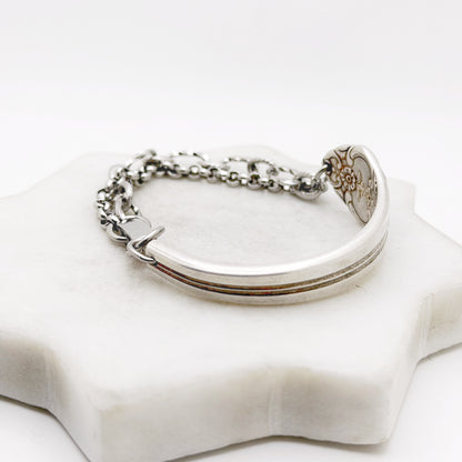 Plantation (Roses) 1948, Half Chain Bracelet, Vintage Spoon Handle, Antique Spoon Bracelet Bracelets callistafaye
