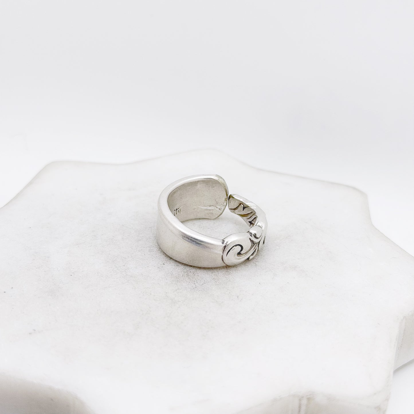 South Seas 1955, Custom Size Spoon Ring, Vintage Silverware Ring Rings callistafaye