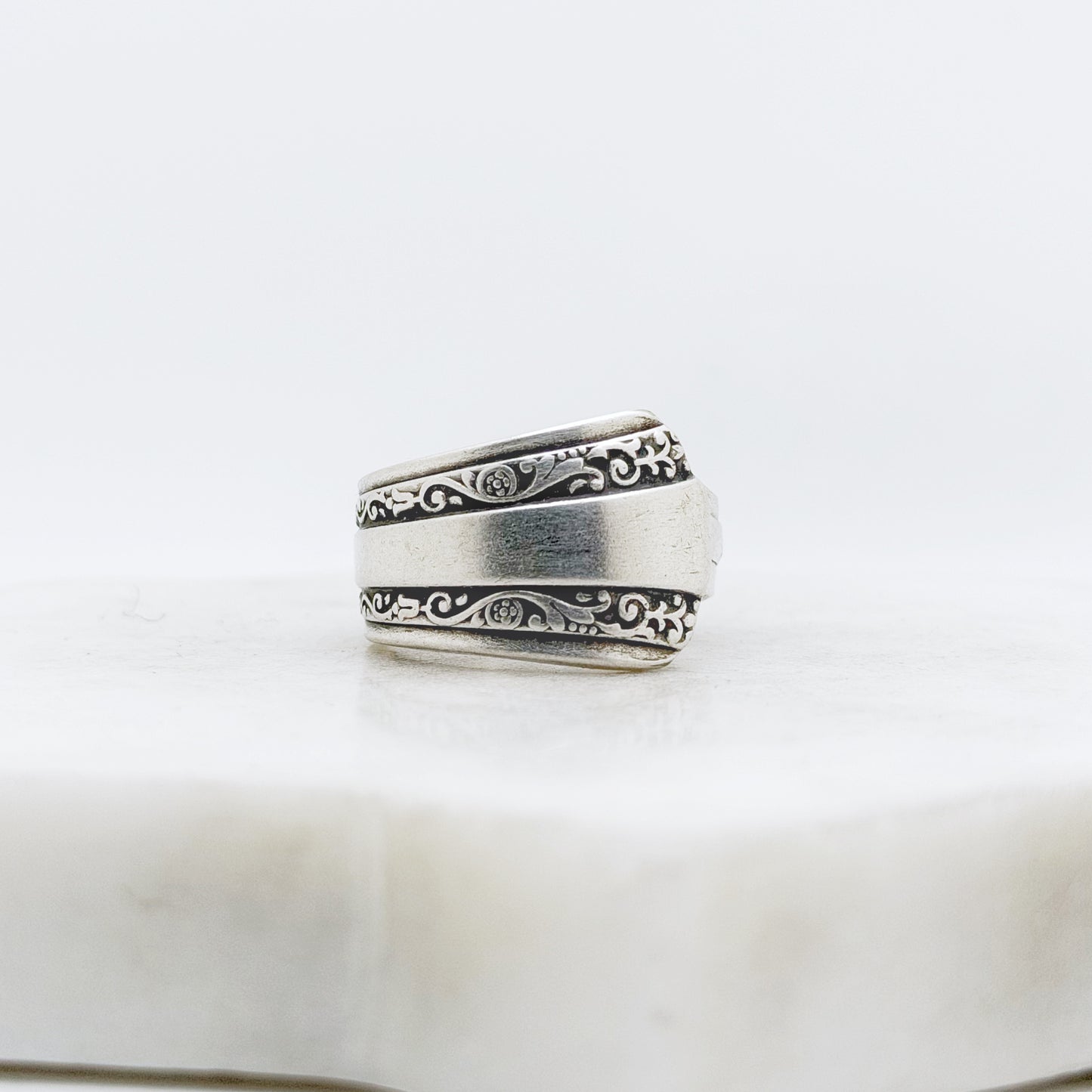 Gracious 1939, Custom Size Spoon Ring, Vintage Silverware Ring Rings callistafaye