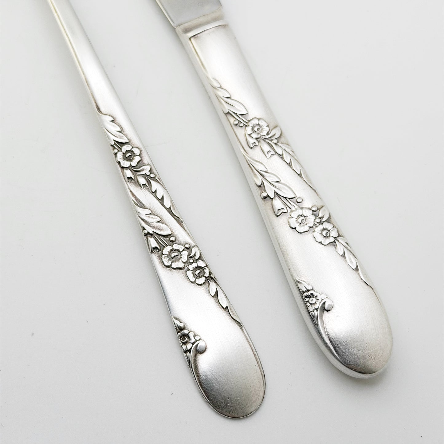Bridal Wreath 1950, Serving Set 3, Hand Stamped Vintage Serving Sets & Pieces Serving Set callistafaye