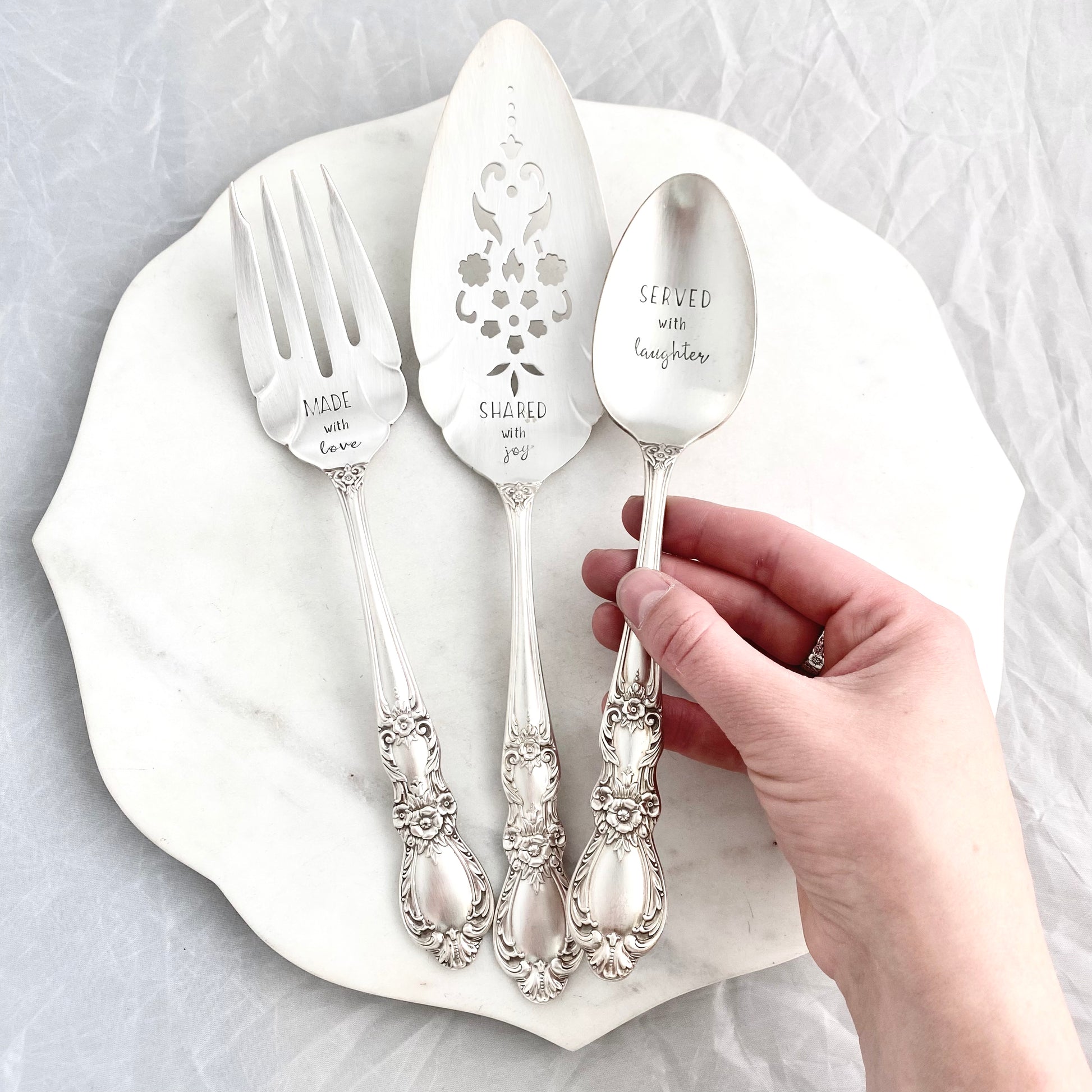 Heritage 1953, Serving Set 1, Hand Stamped Vintage Serving Sets & Pieces Serving Set callistafaye   