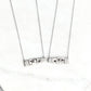 Morning Star 1948, Reversible Bar Necklace, Spoon Handle Bar Necklace, Vintage Silver Necklace Necklaces callistafaye   