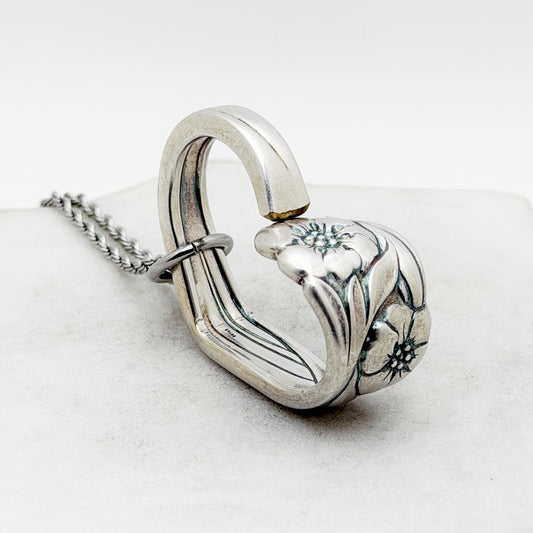 Trillia 1993, RARE Floating Heart, Vintage Spoon Jewelry Hearts callistafaye