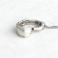 White Orchid 1953, Small Floating Heart, Vintage Spoon Jewelry Hearts callistafaye   