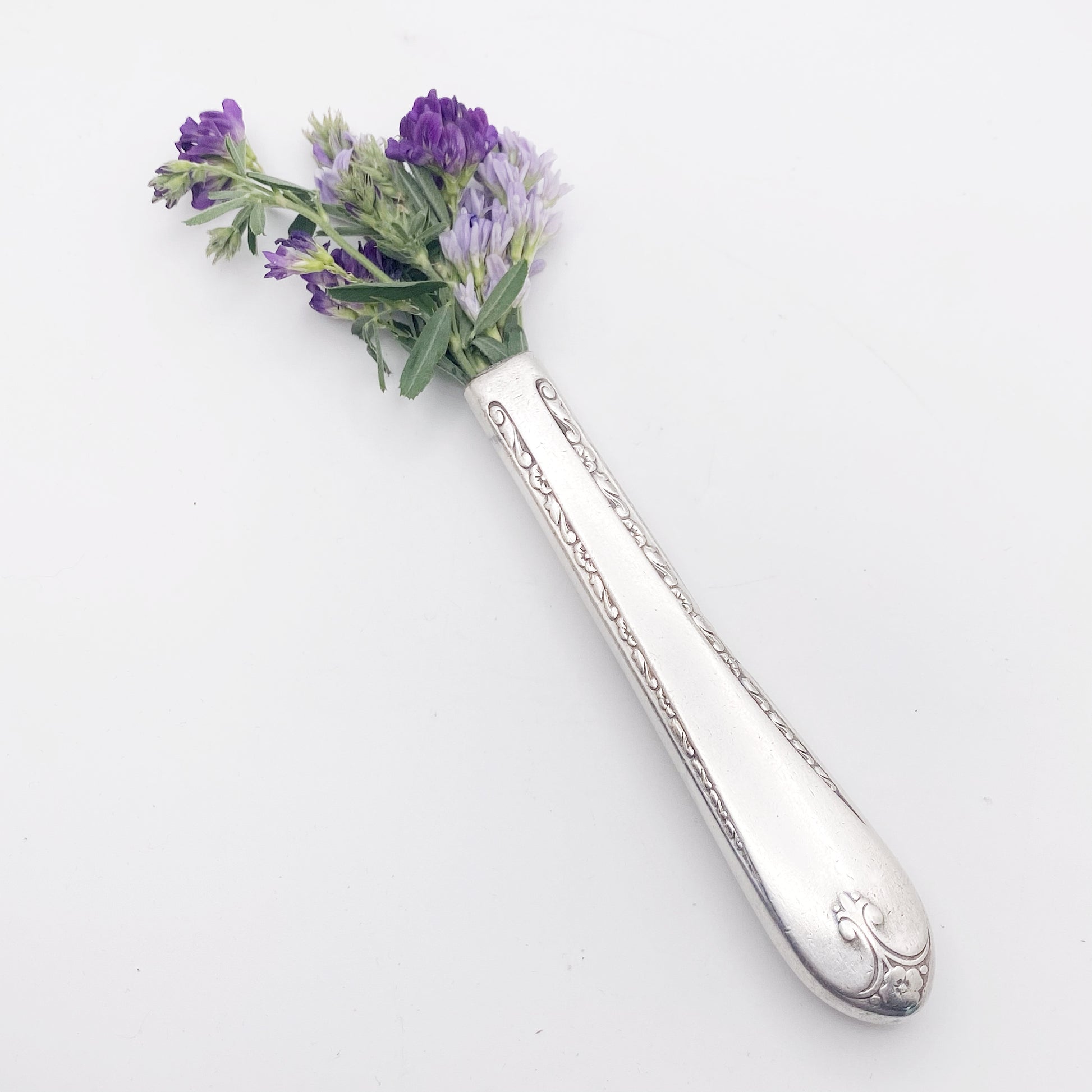 Exquisite 1940, Magnetic Bud Vase, Vintage Home Decor, Antique Flower Display Bud Vase callistafaye