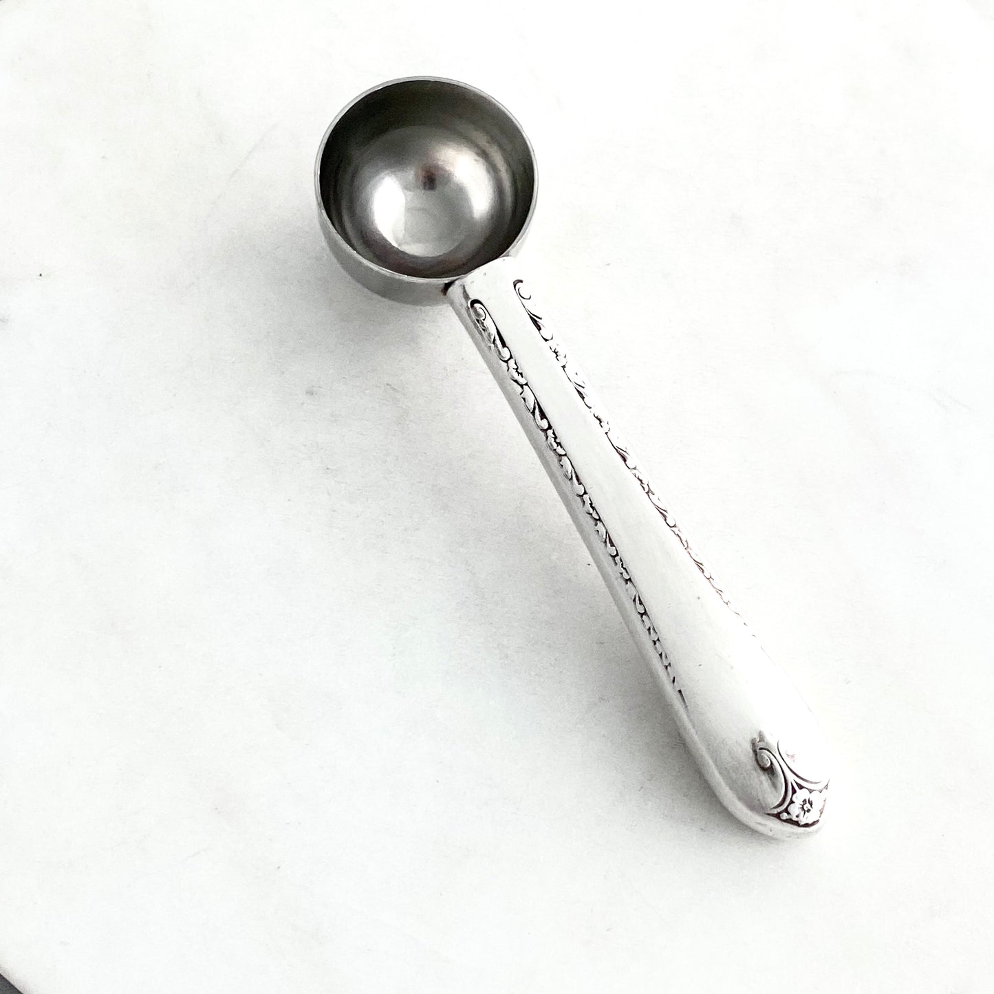 Exquisite 1940, Tea Measuring Spoon, Vintage Silverware Scoop Scoop callistafaye   