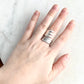 Sugar Tong Claw Ring, Adam 1917, Size 8.5, Spiral Ring, Vintage Spoon Ring Rings callistafaye   