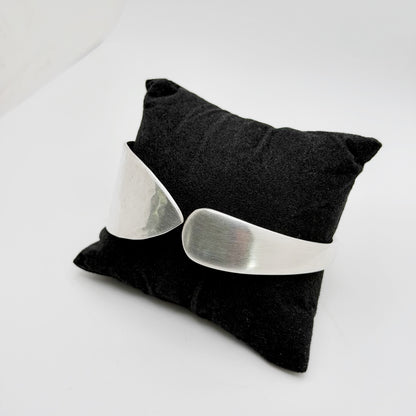 Viceroy Butter Spreader, Bangle Bracelet, Hammered Vintage Silverware, Butter Knife Bangle Bracelet Bracelets callistafaye