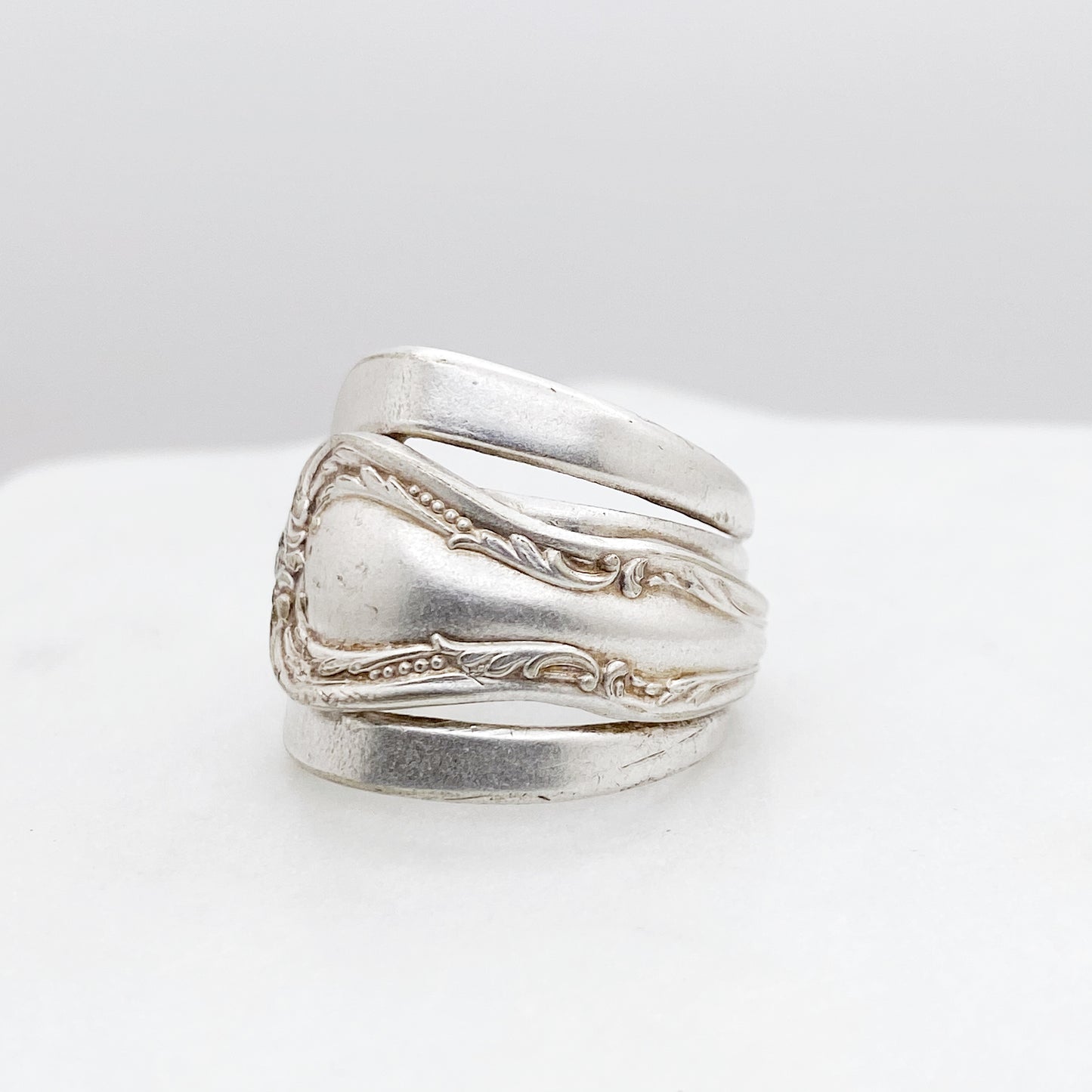 Chalice Harmony 1958, Size 8, Saddle Fork Ring, Vintage Fork Ring Rings callistafaye   
