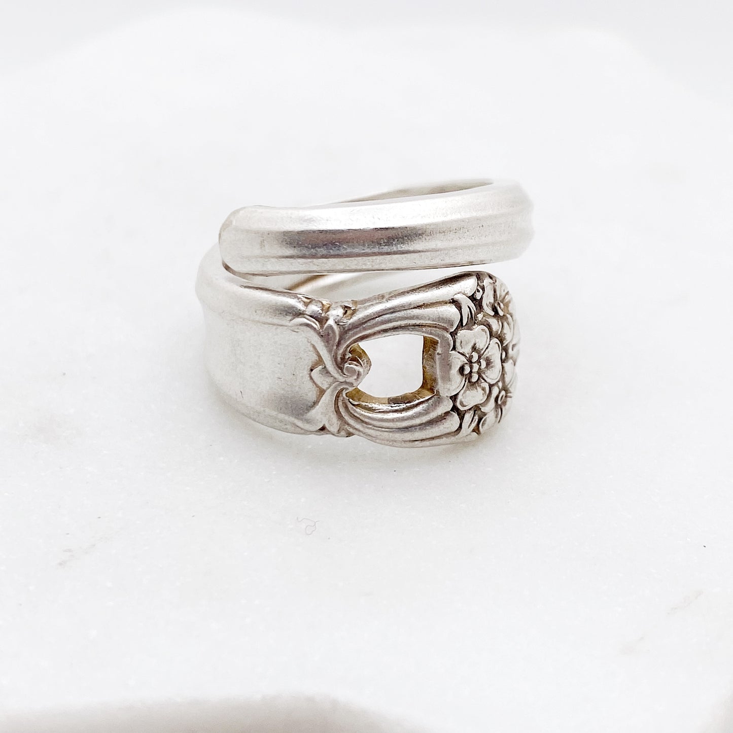 Eternally Yours 1941, Custom Size Spiral Spoon Ring, Vintage Spoon Ring Rings callistafaye   