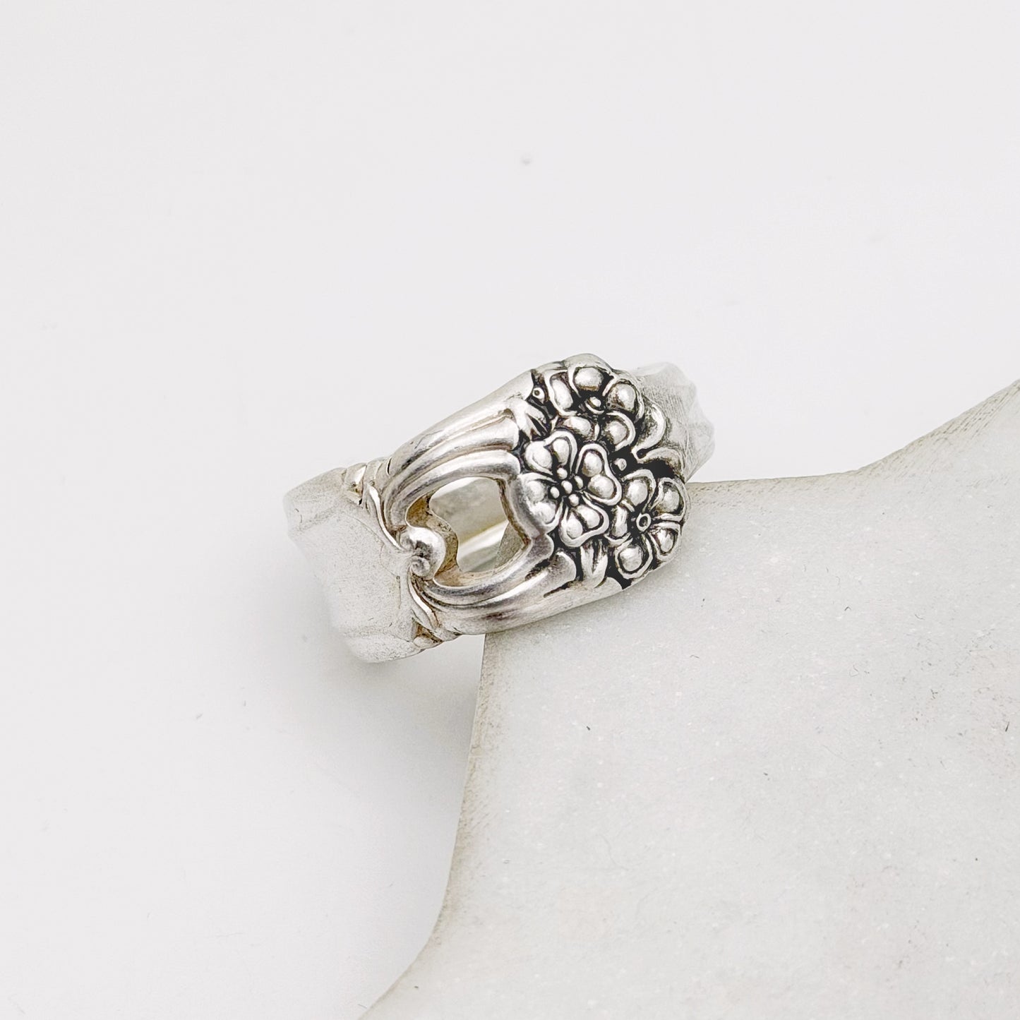 Eternally Yours 1941, Custom Size Spoon Ring, Vintage Silverware Ring Rings callistafaye