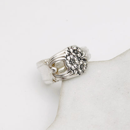 Eternally Yours 1941, Custom Size Spoon Ring, Vintage Silverware Ring Rings callistafaye
