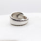 Exquisite 1940, Custom Size Spoon Ring, Vintage Silverware Ring Rings callistafaye   