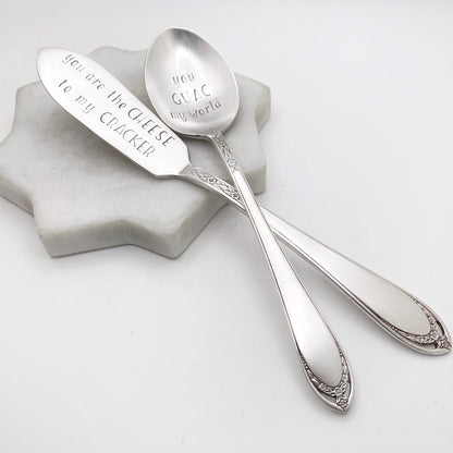 Lovelace 1936, Charcuterie Set, Hand Stamped Vintage Serving Sets & Pieces Serving Set callistafaye